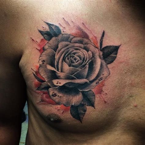 rose tattoo for men